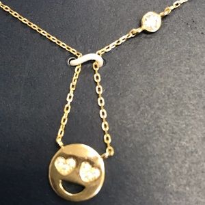 Belk Silverwork 14k over sterling necklace NWT